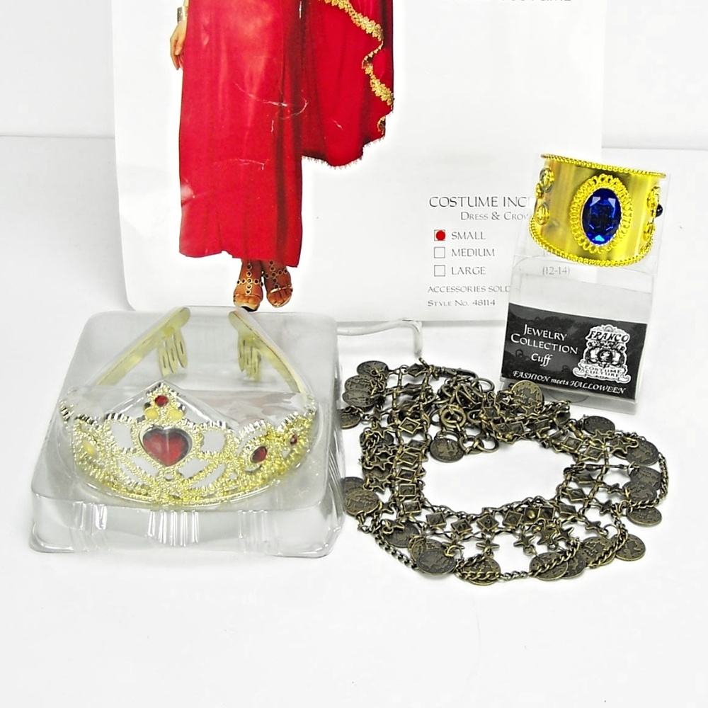 Girls Small (4-6) Empress Halloween Costume New. - Picture 4 of 8